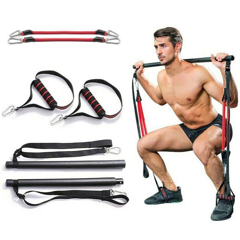Kit barre Pilates portable + 2 bandes