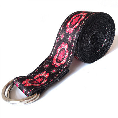 Sangle de stretching multi-boucles